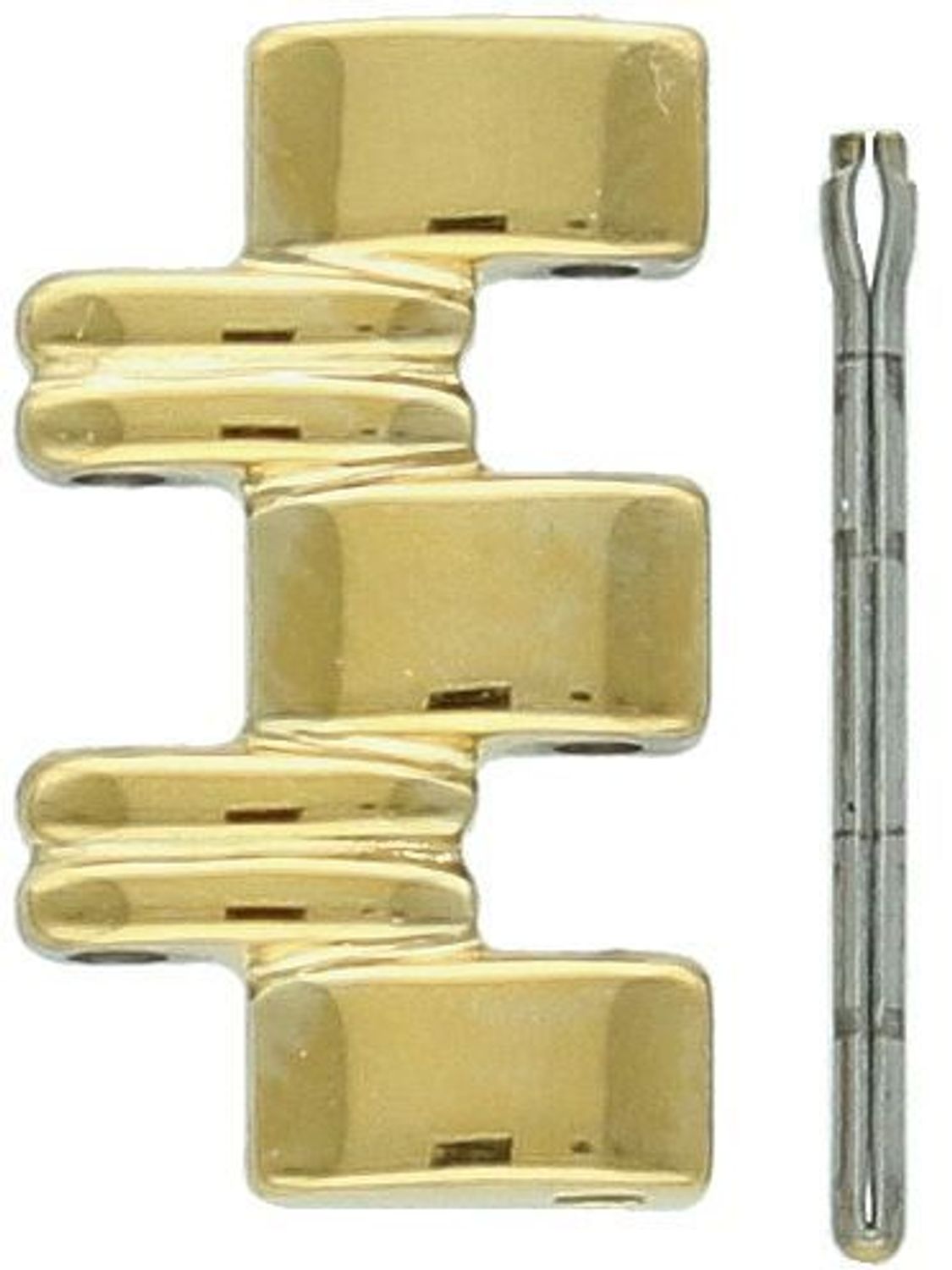 Pozłacane ogniwo do zegarka Rosefield The Octagon OBSSG-O47 o szerokości 14 mm. Idealne do wymiany lub dopasowania długości bransolety, trwałe i eleganckie.1.jpg